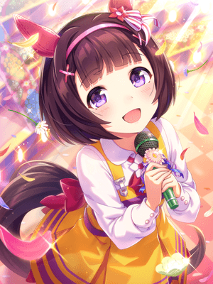 Nishino Flower (SSR) Speed Support Card