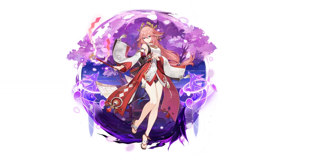 Yae Miko splash art