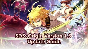 SDS: Origin Version 1.3 Update Guide