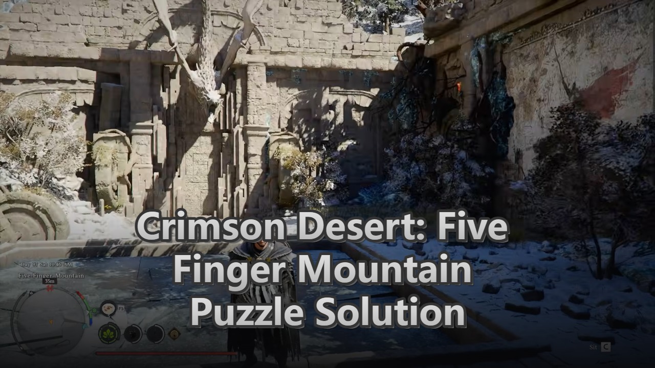 Crimson Desert: Five Finger Mountain Puzzle Solution