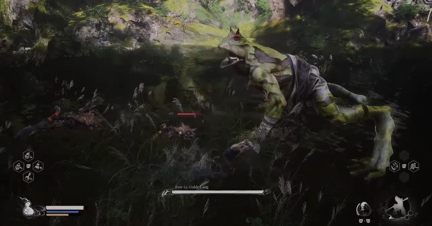 Black Myth Wukong Chapter 1 Frog Location: Baw-Li-Guhh-Lang