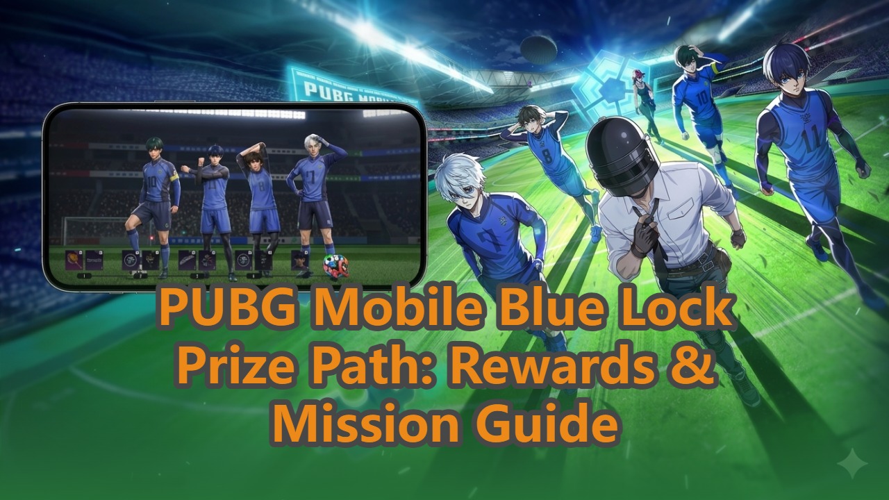 PUBG Mobile Blue Lock Prize Path: Rewards & Mission Guide