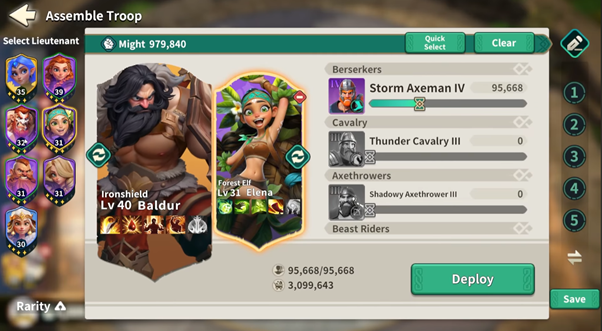 Assemble Troop