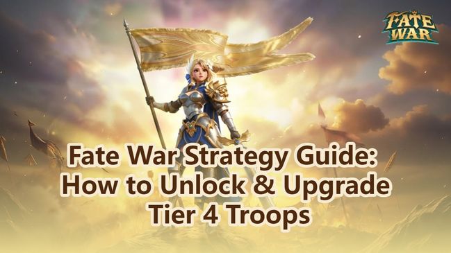 Fate War Strategy Guide: How to Unlock and Upgrade Tier 4 Troops