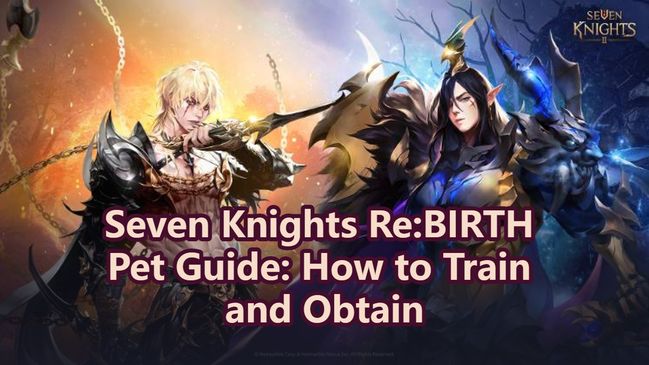 Seven Knights Re:BIRTH Pet Guide: How to Train and Obtain