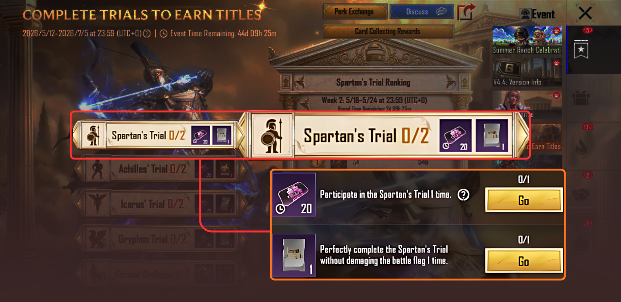 Spartan's Trial
