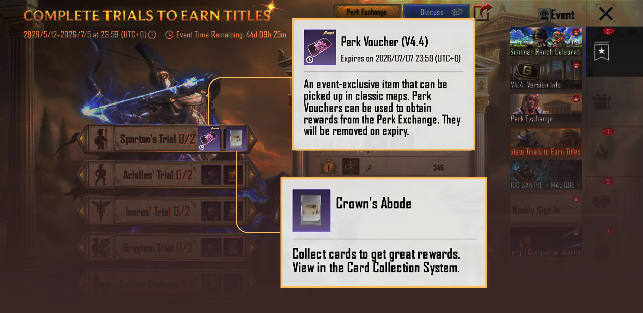 Trail's Rewards