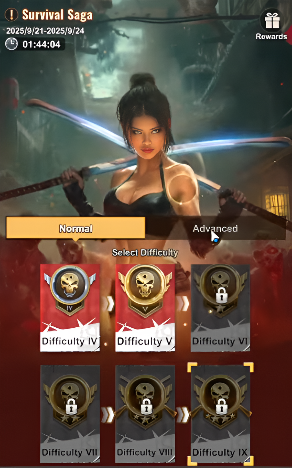 Survival Saga Mode