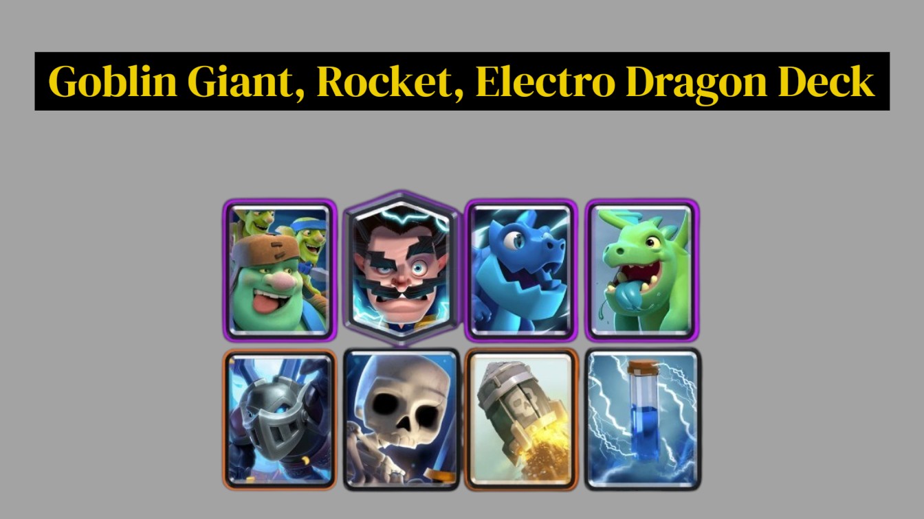 Goblin Giant, Rocket, Electro Dragon Deck