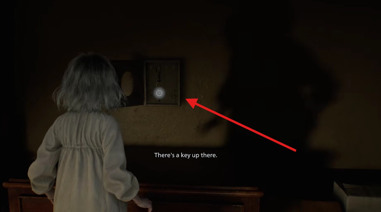 Hatch Key hanging on the hook  Orphanage RE9