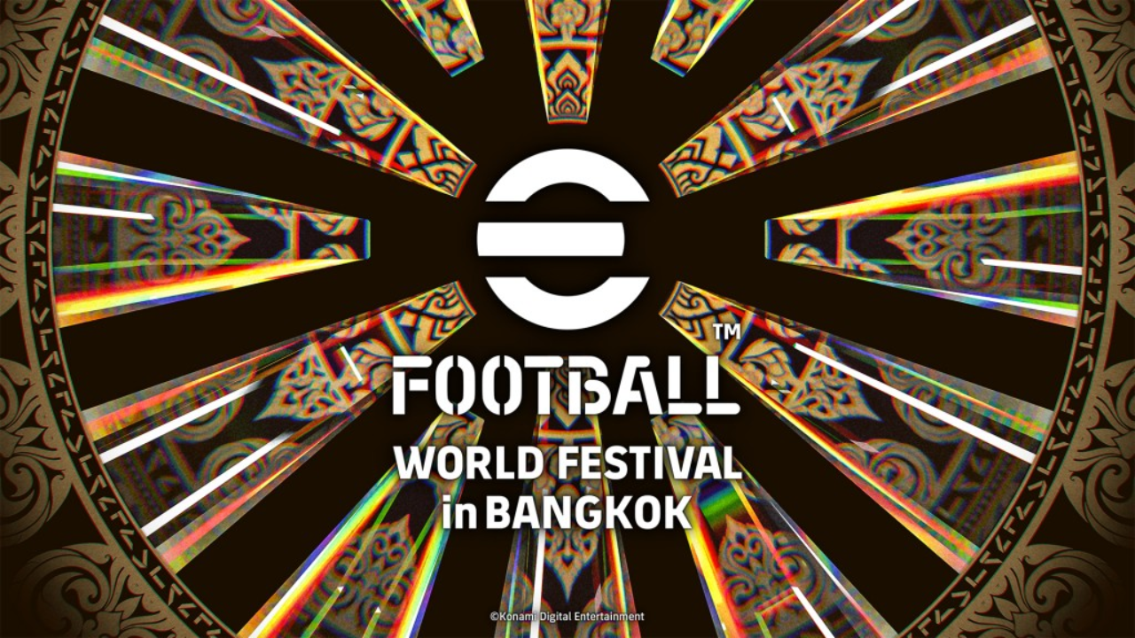eFootball World Festival in Bangkok official promotional banner
