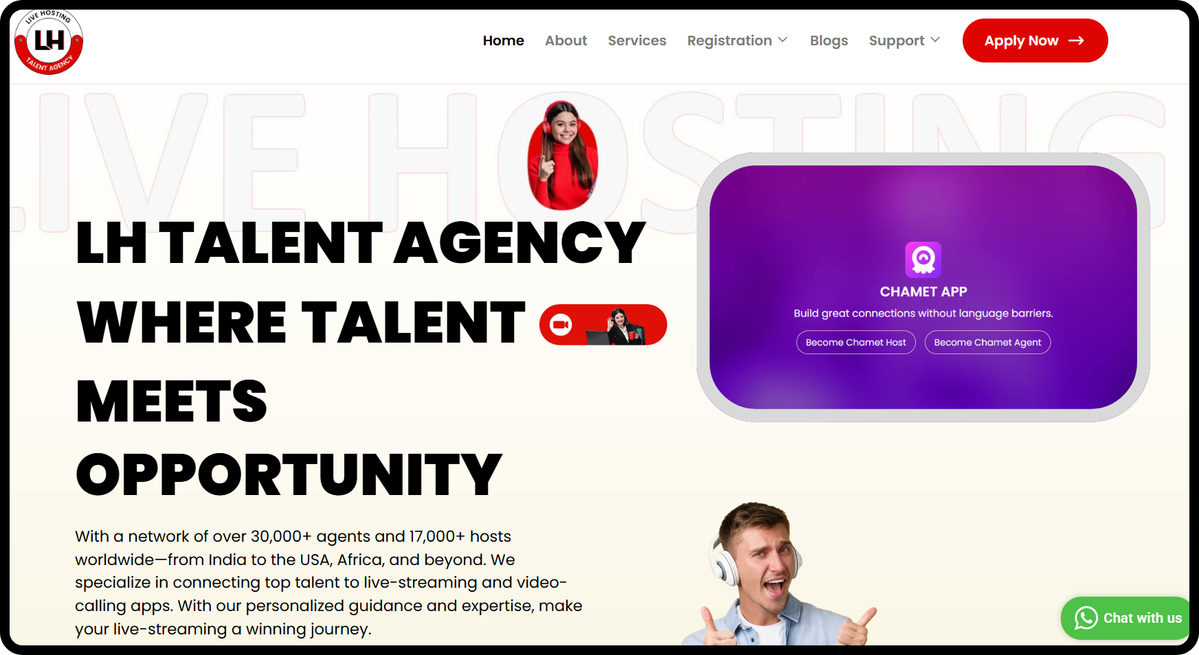 LH talent agency