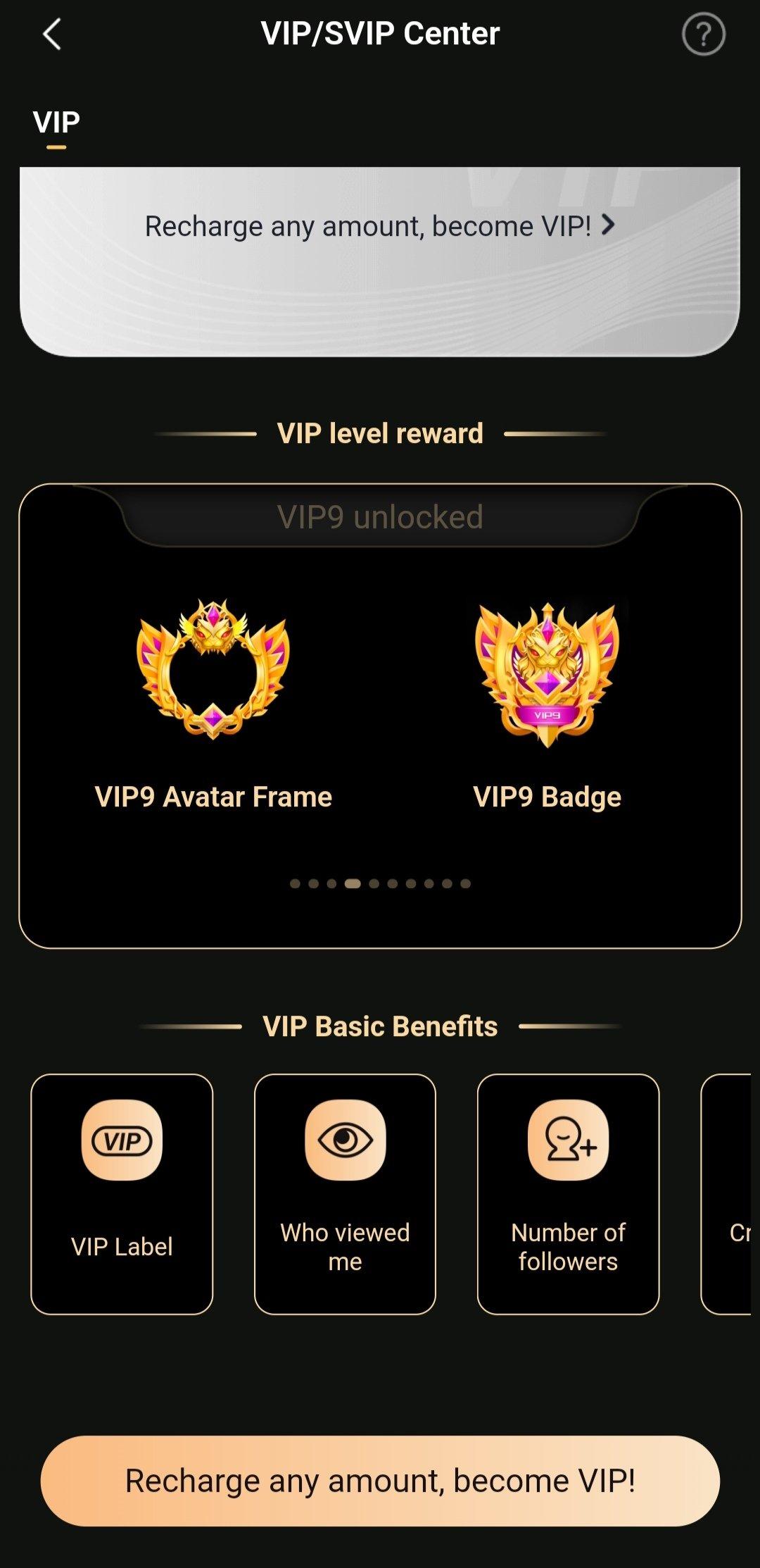 Sugo VIP Level System