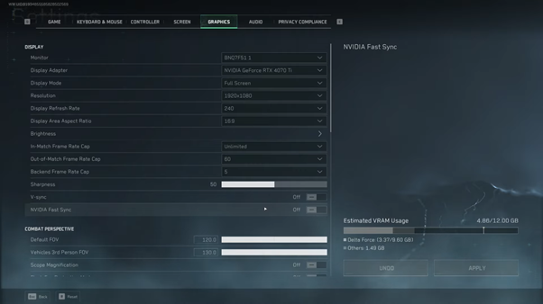 Display Settings