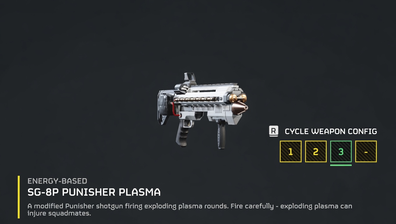 SG-8P Punisher Plasma Helldivers 2
