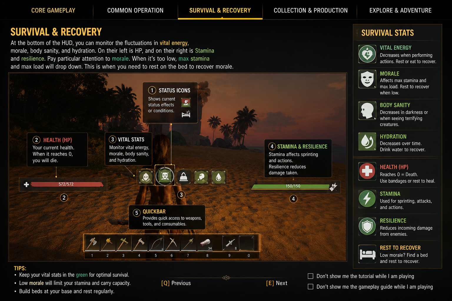 Soulmask Stats