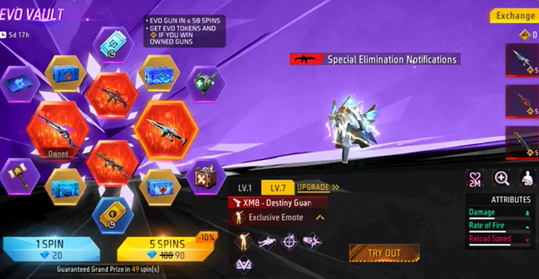 Evo Vault Free Fire
