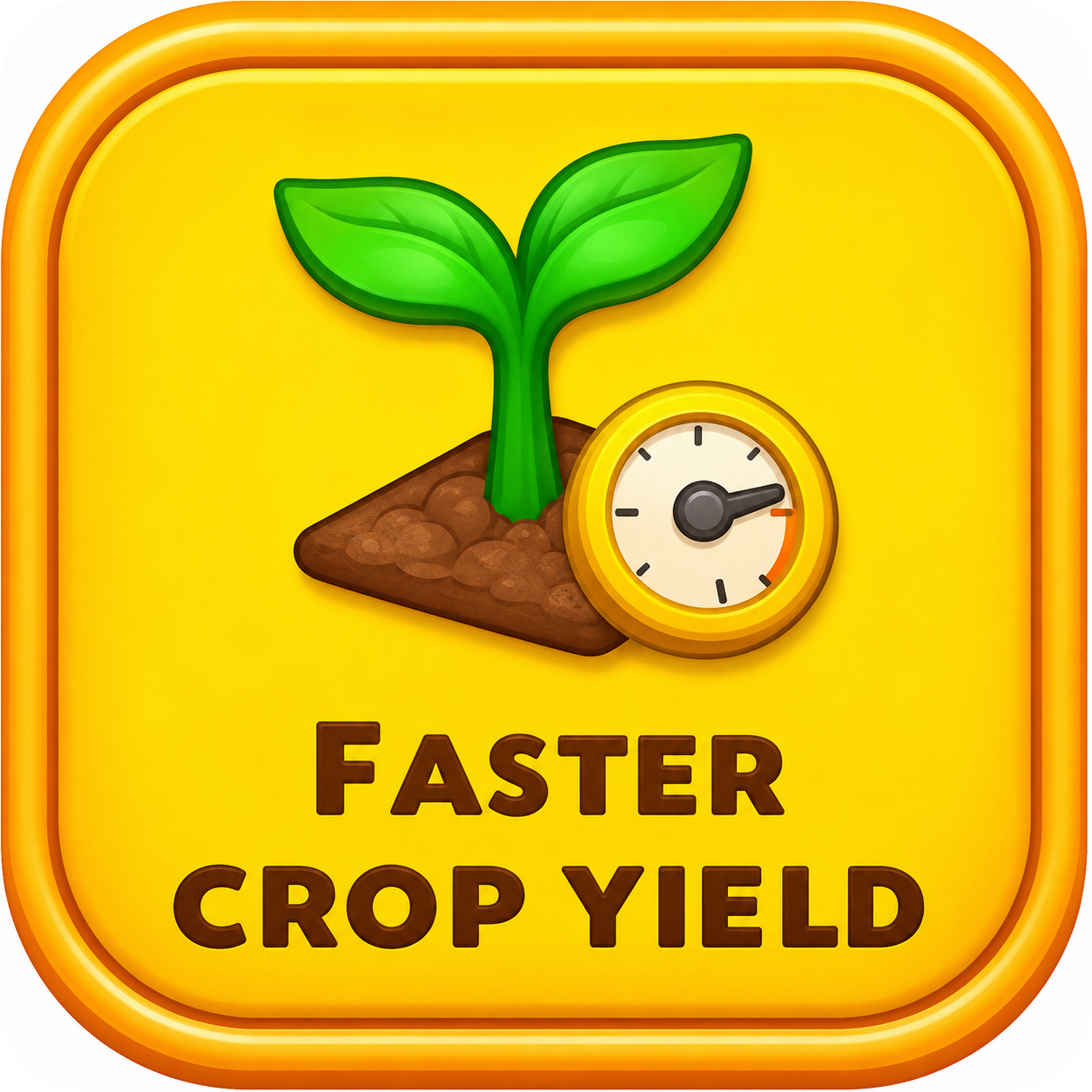 Faster Crop Yield