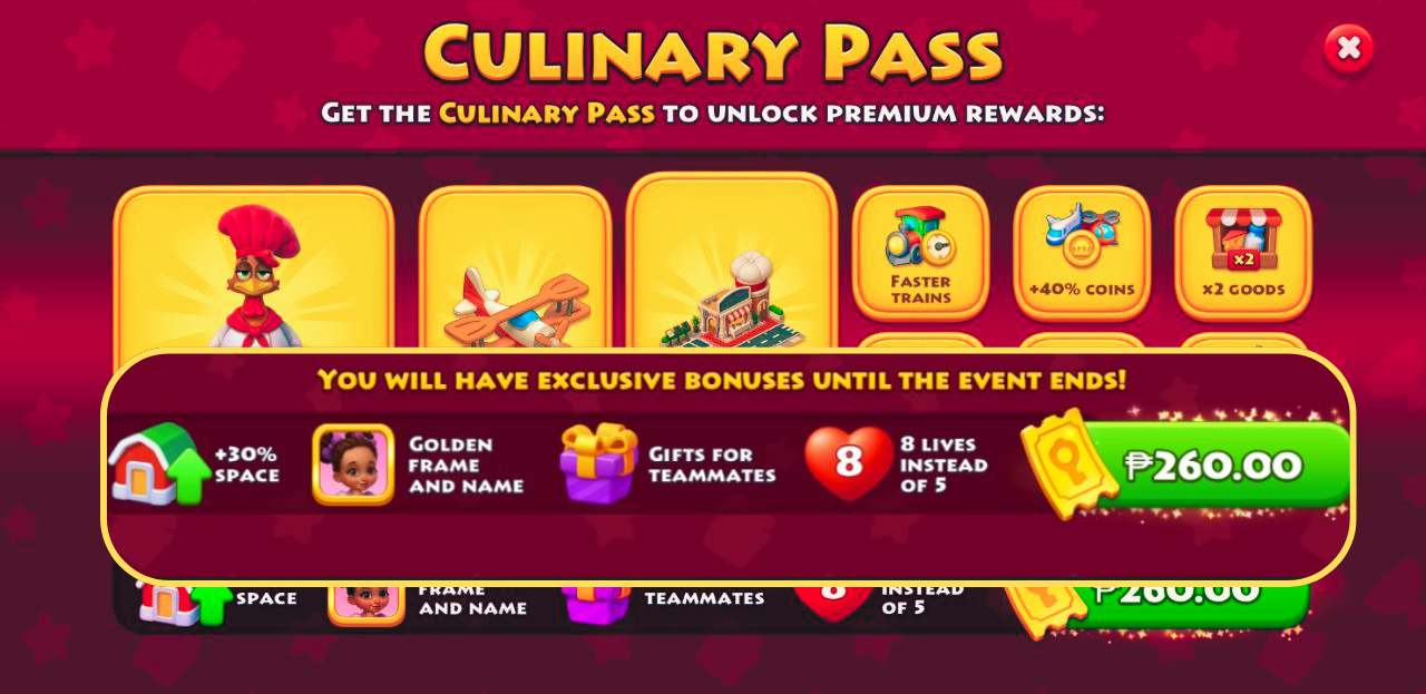 Exclussive Bonuses
