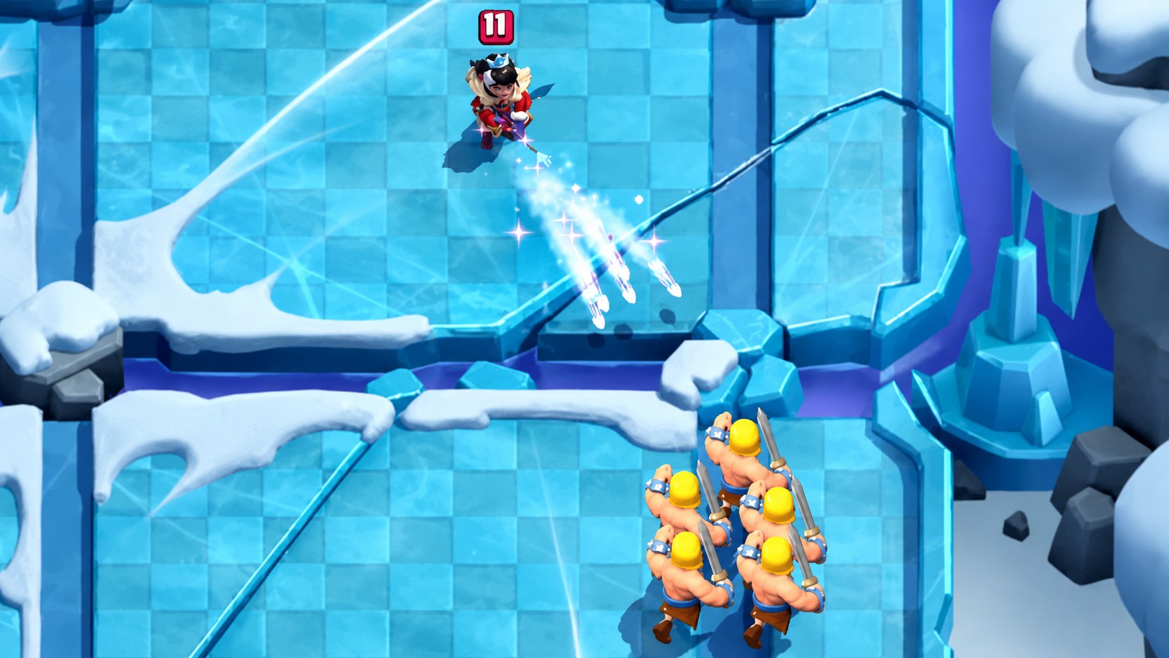 Evo Princess Ability and Ice Arrows