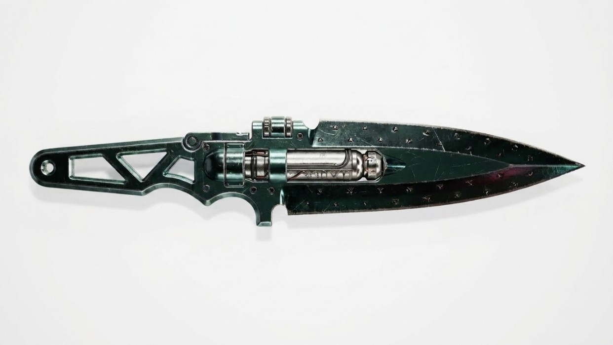 Blue Fang Throwing Knive in Cyberpunk 2077