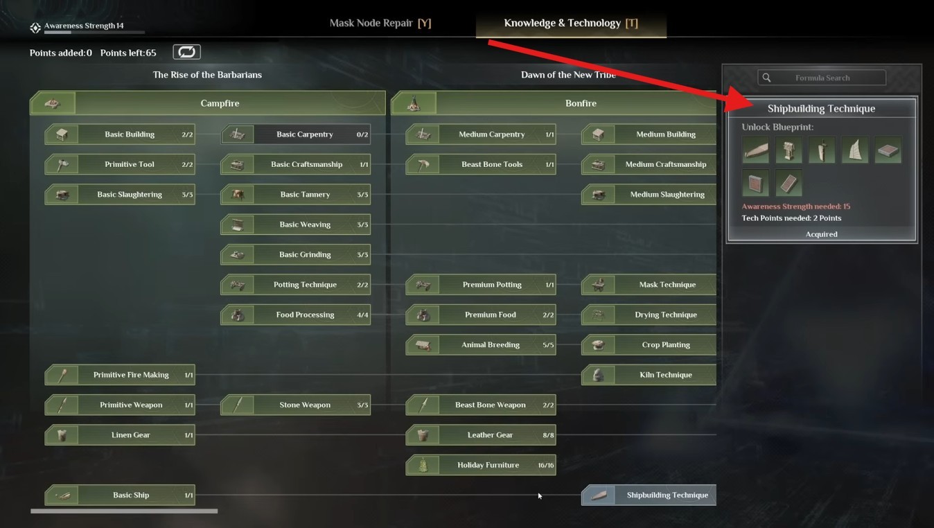 Shipbuilding Technique Soulmask
