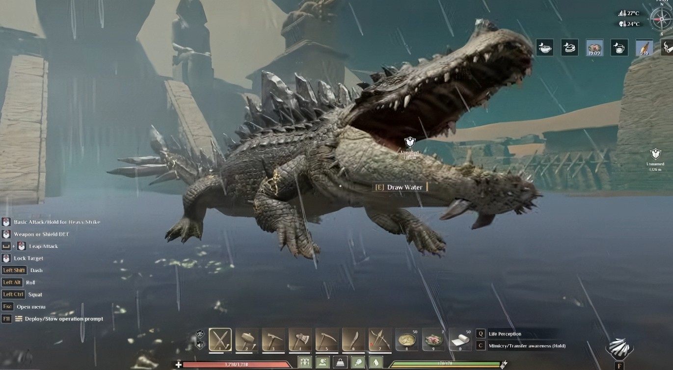 Sobek Crocodile boss Soulmask