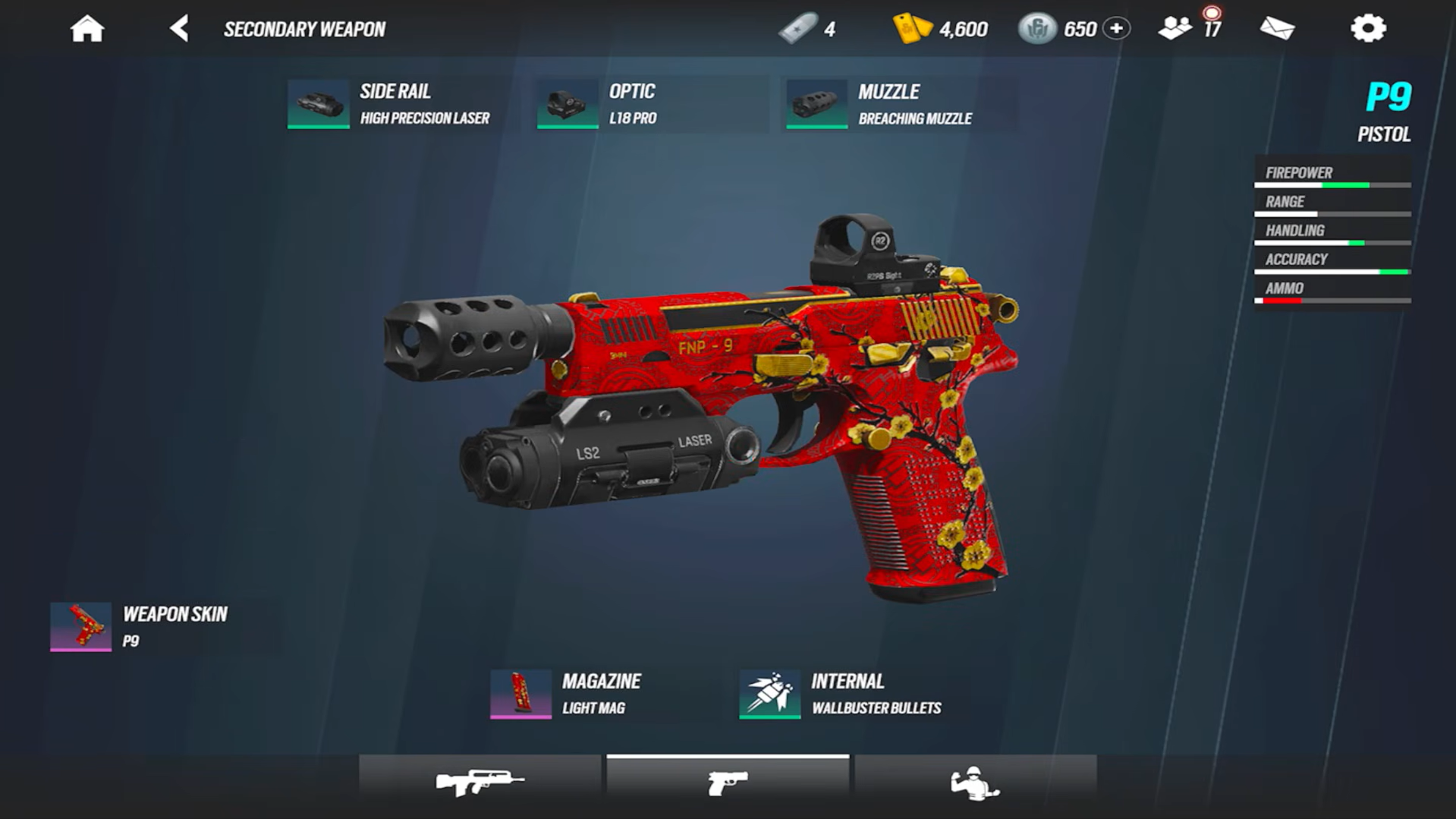 P9 pistol