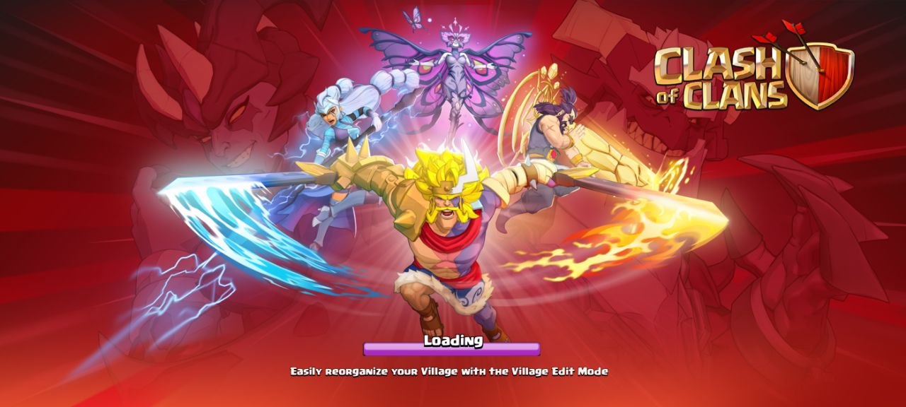 Clash of Clans Loading Screen