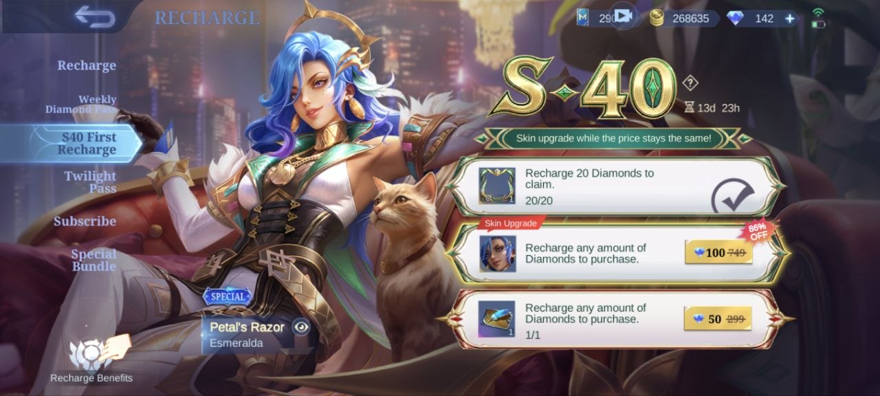 MLBB Season Fist Recharge