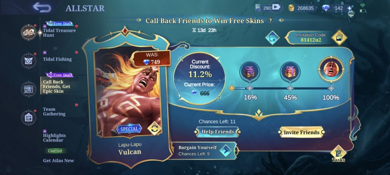 MLBB Call Back Friends Event