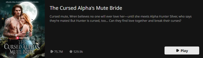 The curse alpha's Mute Bride