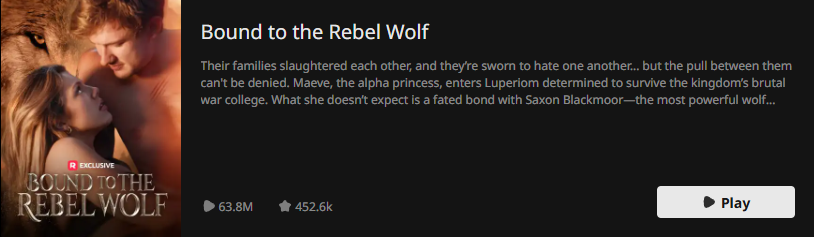 Bound to the rebel wolf