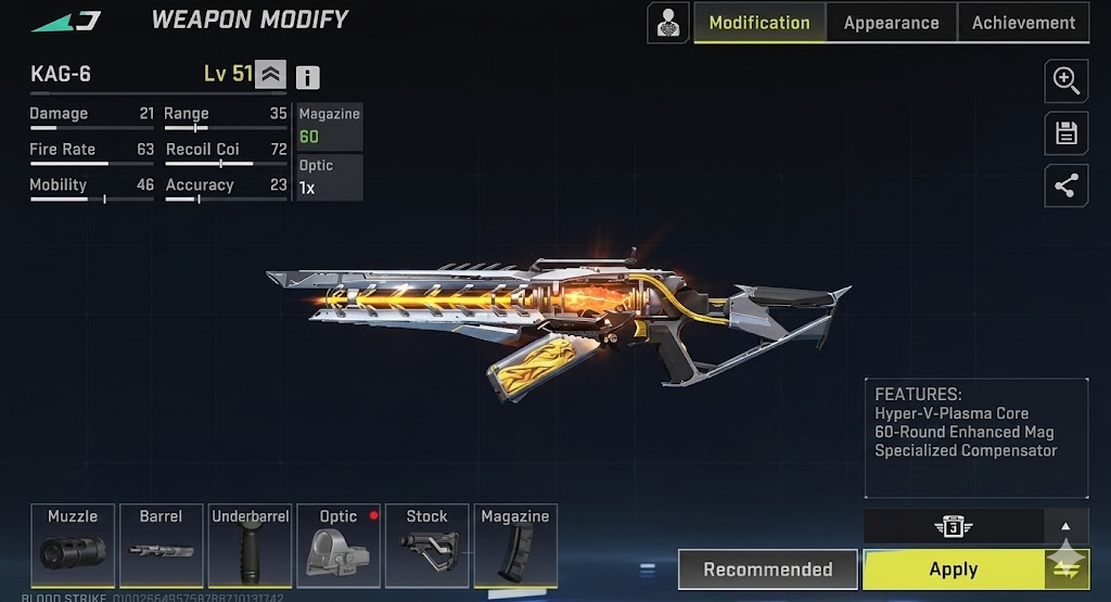 Blood Strike KAG-6 Build