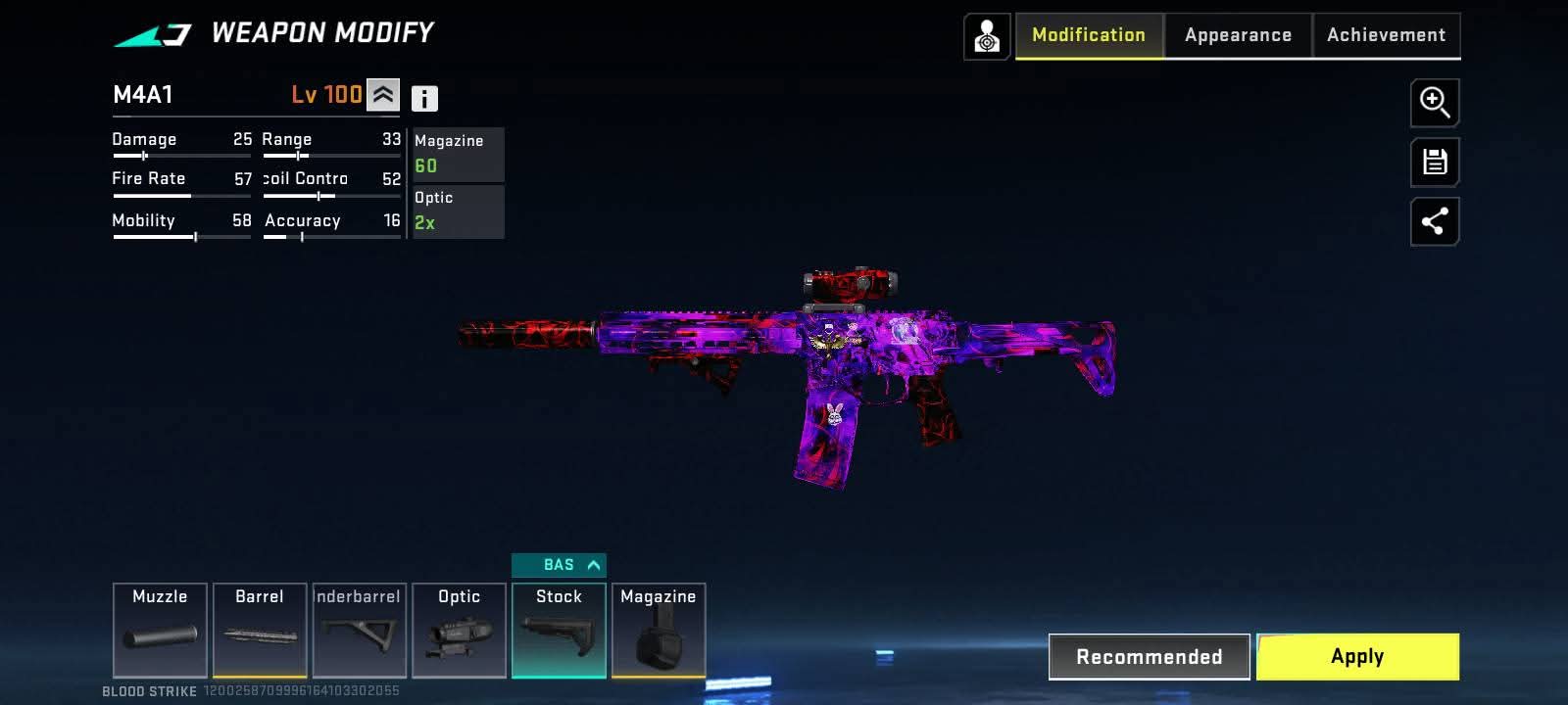 Blood Strike M4A1 Build