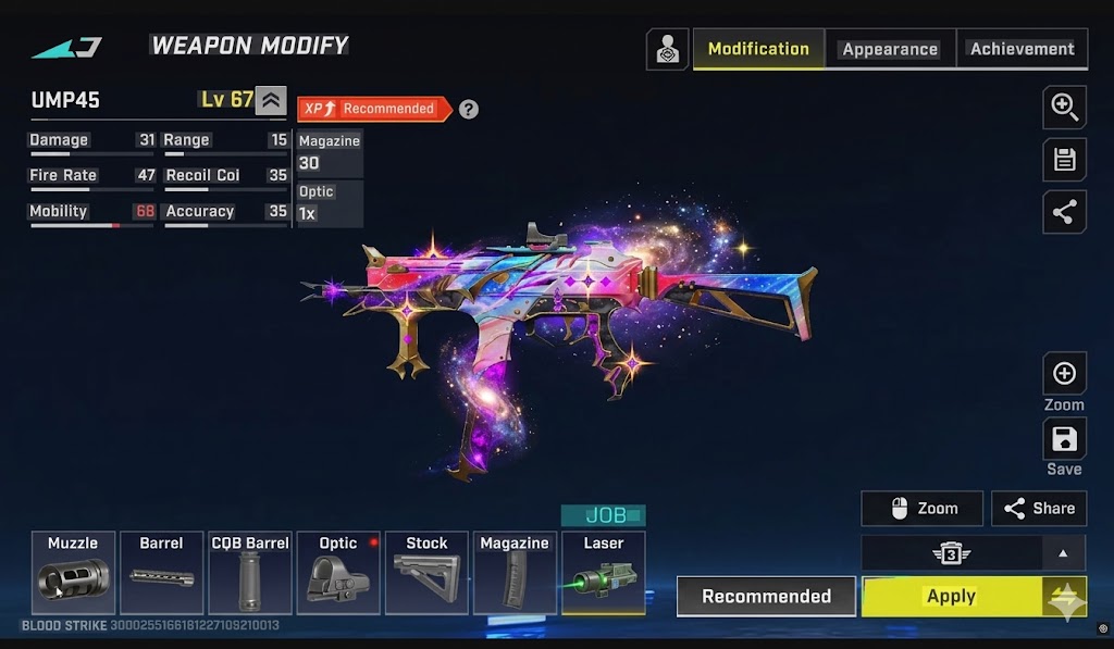 Blood Strike UMP45 Build