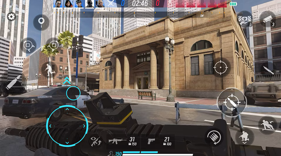 Map Layout of Bank