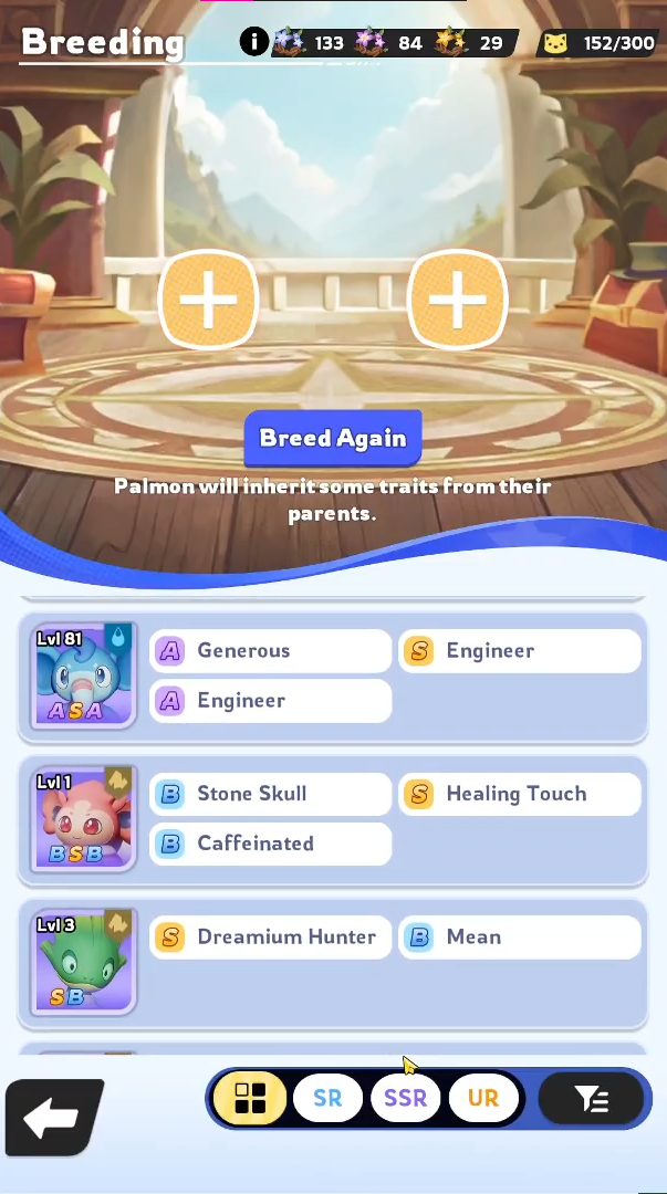 How Breeding Works in Palmon Survival