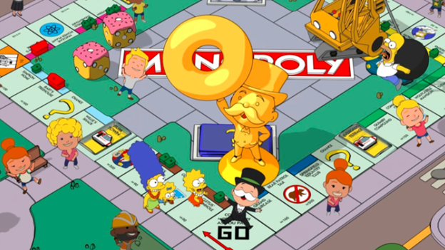 Monopoly GO x The Simpsons Crossover