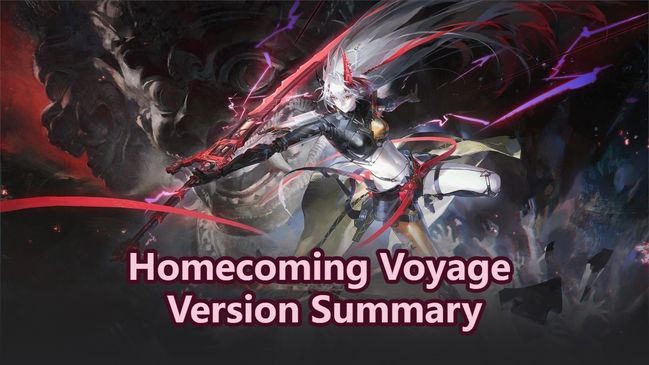 Homecoming Voyage Version Summary - PGR