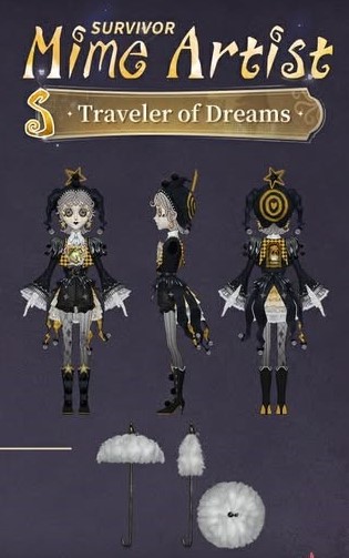 Mime Artist &mdash; "Traveler of Dreams" S-Tier Costume