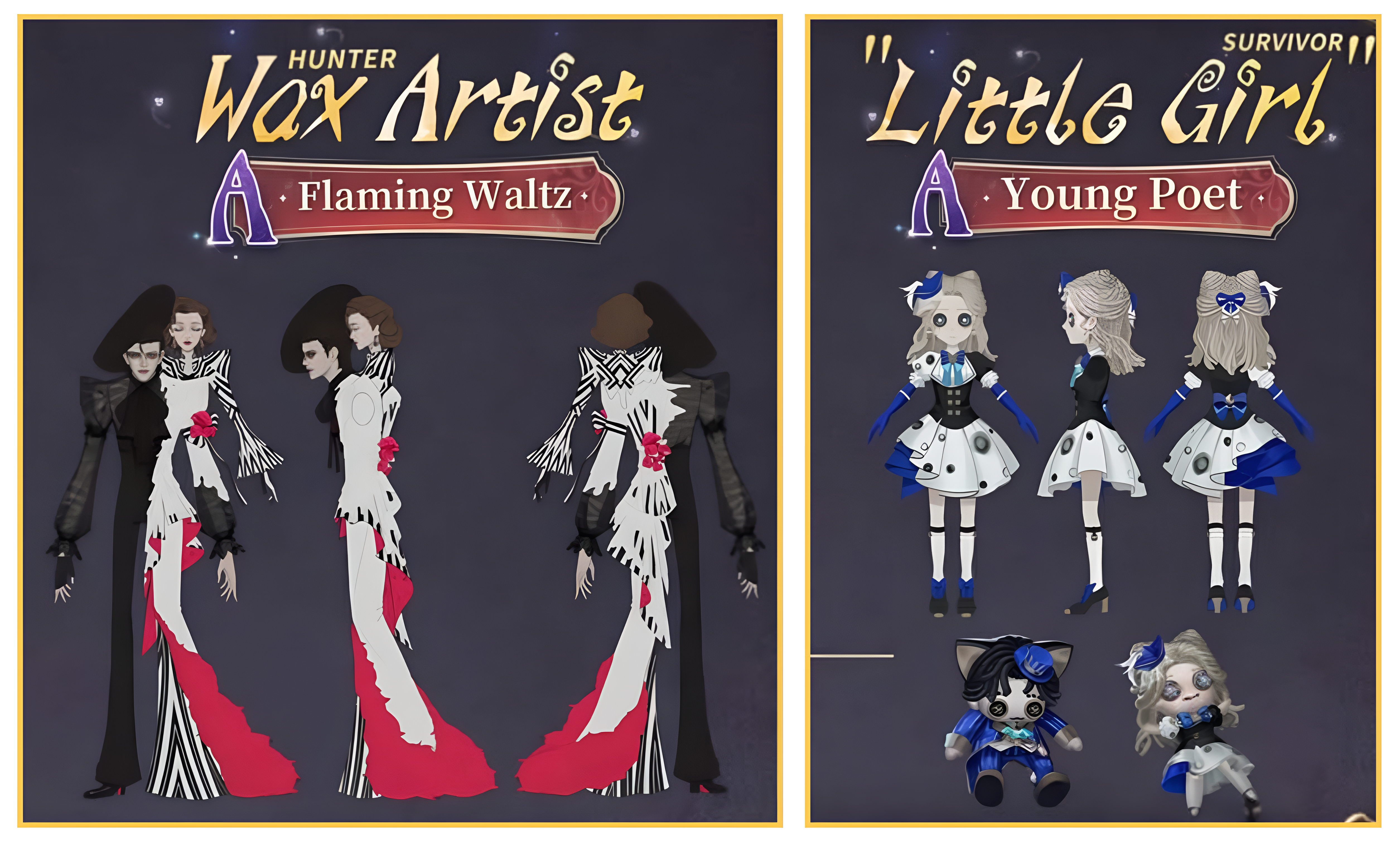 Wax Artist & Little Girl &mdash; A-Tier Costumes