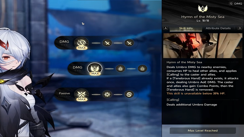 Phoxhunter-Umbro skill menu
