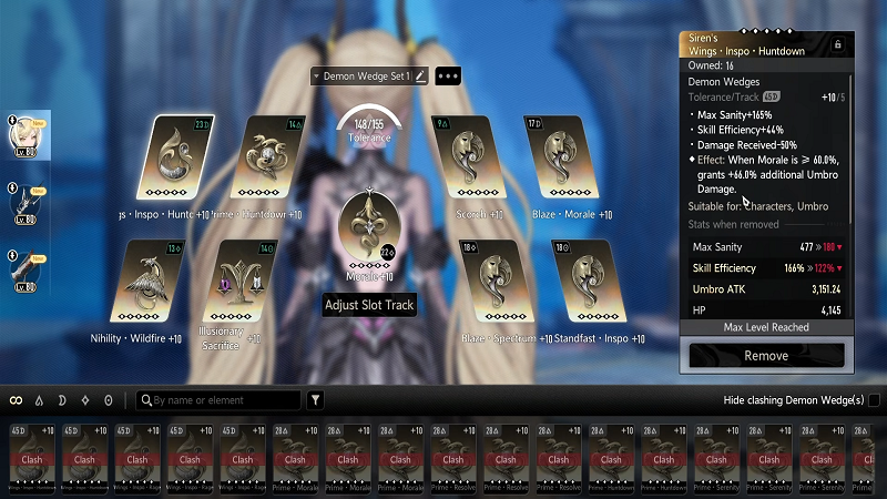 Flora Demon Wedge loadout