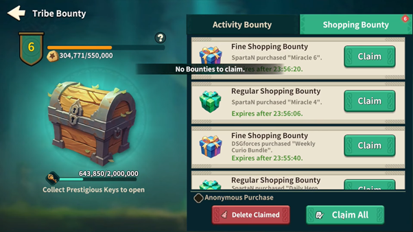 Tribe Bounty