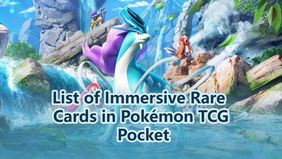 List of Immersive Rare Cards in Pokémon TCG Pocket