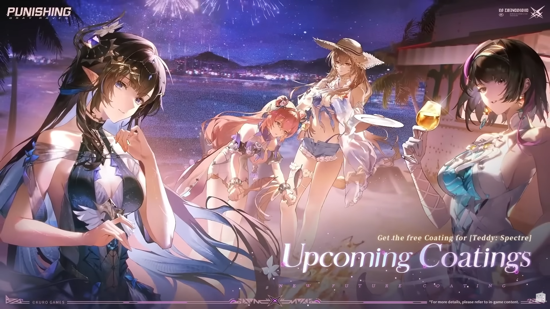 PGR Upcoming Coatings