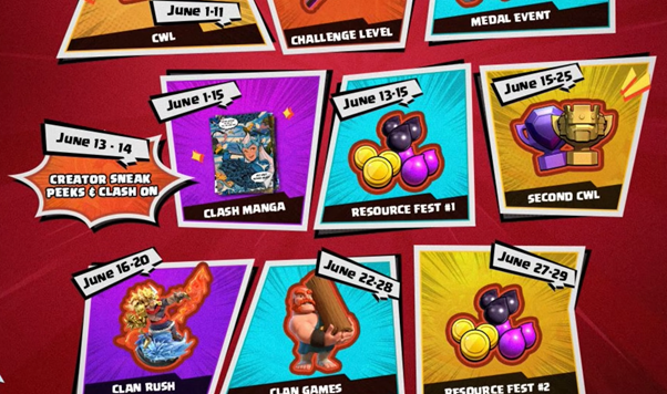 Clash of Clans June 2026 Best Rewards