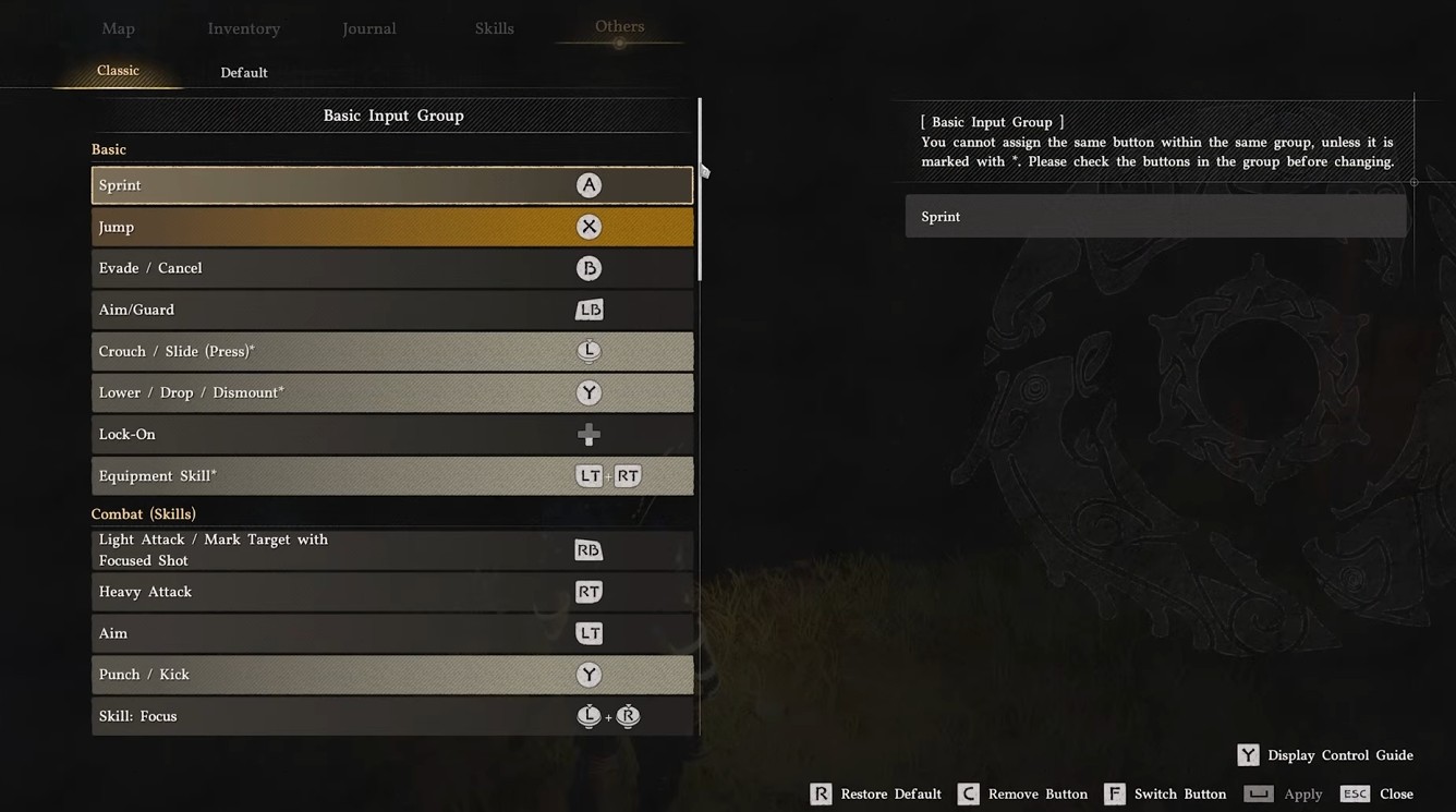 Crimson Desert controller remapping
