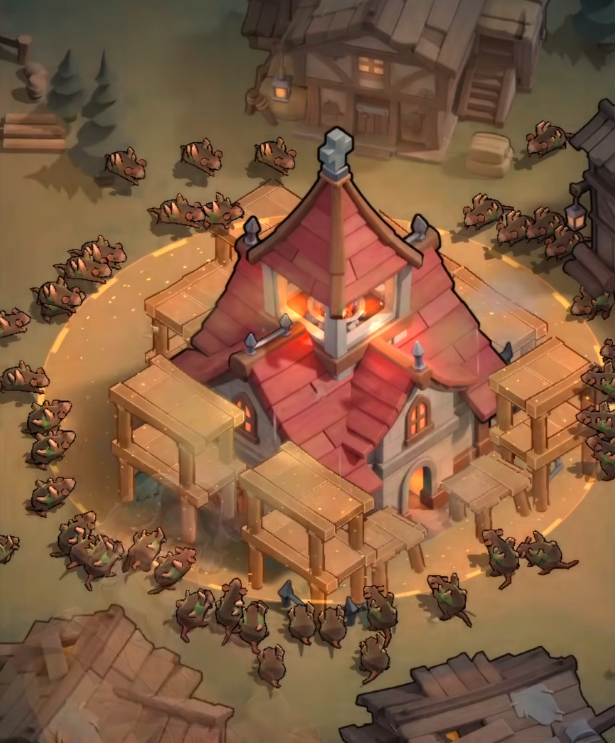 Last Asylum: Plague base defense layout against zombie waves